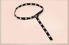 Cargar imagen en el visor de la galería, Ladies Fashion Pin Buckle Multicolor Woven Belt
