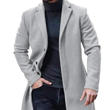 Load image into Gallery viewer, Tweed Coat Men&#39;s Medium-length Thickened Jacket - alwayssale24

